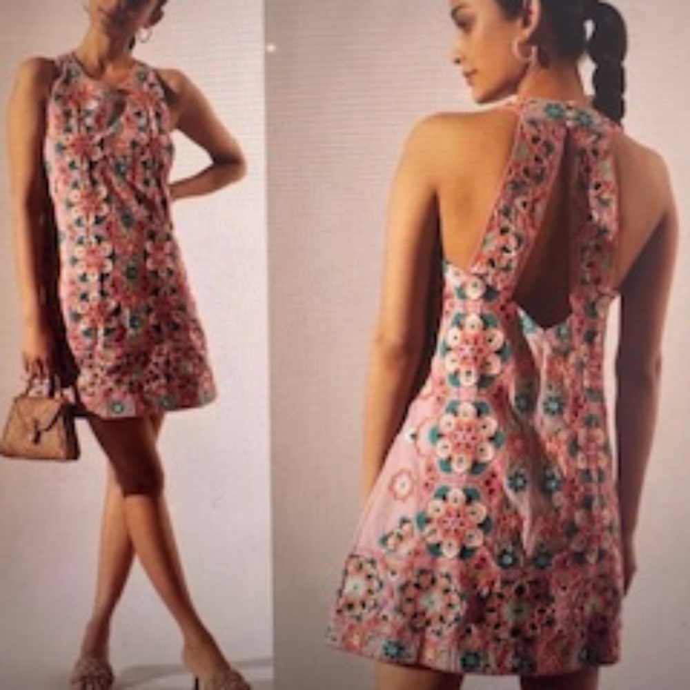 NWT!!! Anthropologie Embroidered & Appliqued Dress size 8 - SOLD OUT!